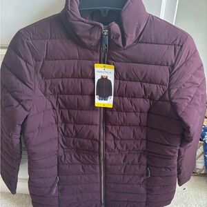 Nautica Women’s Purple Puffer Jacket
